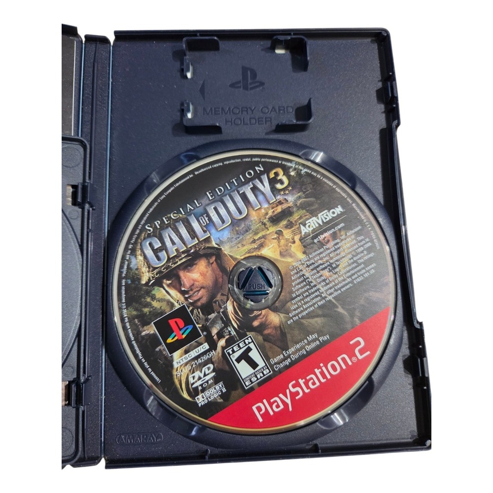 Call of Duty 3: Special Edition (Sony PlayStation 2, 2007) ✅CIB/Complete ✅Tested - Picture 4 of 5
